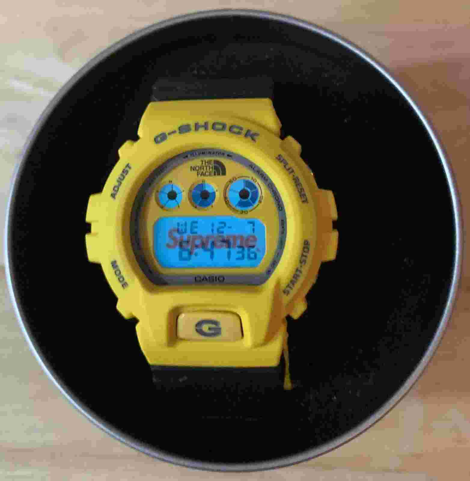 Supreme The North Face Men's Yellow Watch - FW22