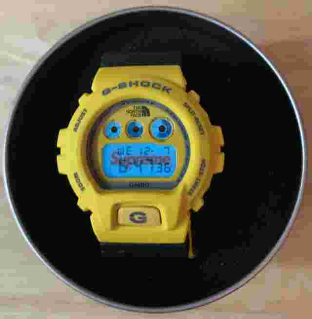 Supreme The North Face Men's Yellow Watch - FW22