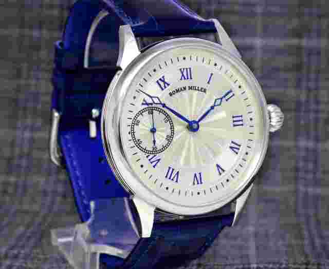 Vintage wrist Watch for Man Husband Gift Marriage watch Guilloche dial Miller