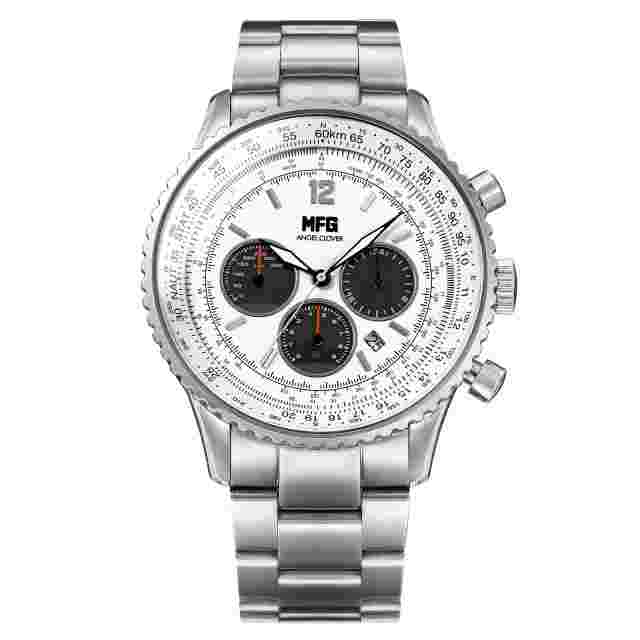 ANGEL CLOVER Watch Solar Men's NTS44MFG-PO MF GHOST Collaboration PORSCHE718
