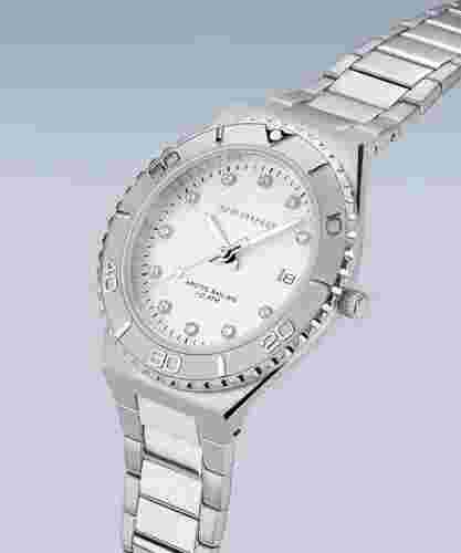 Bering Arctic Sailing Mini 18936-704 Silver Watch