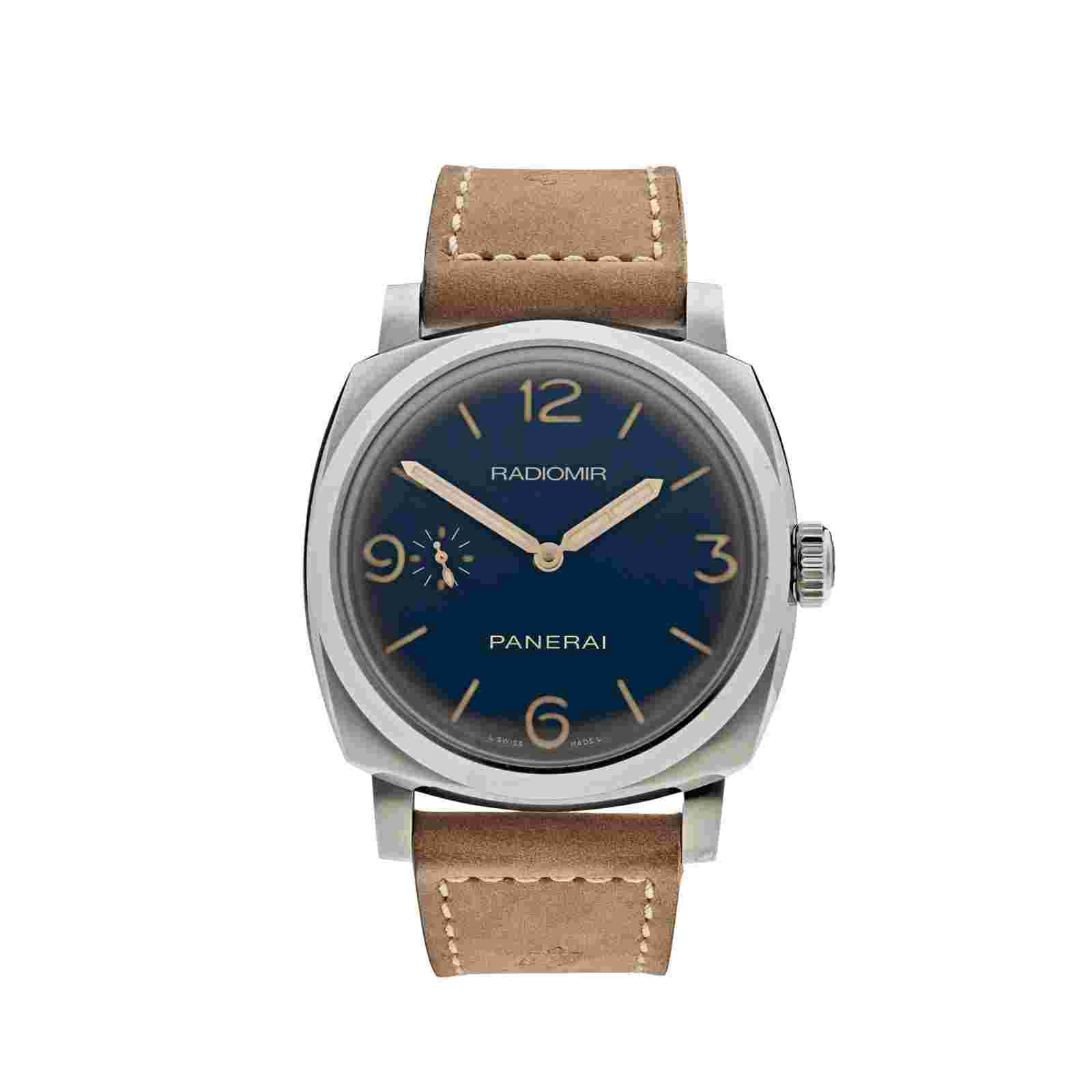 Panerai Radiomir Blue Men's Watch - PAM00690