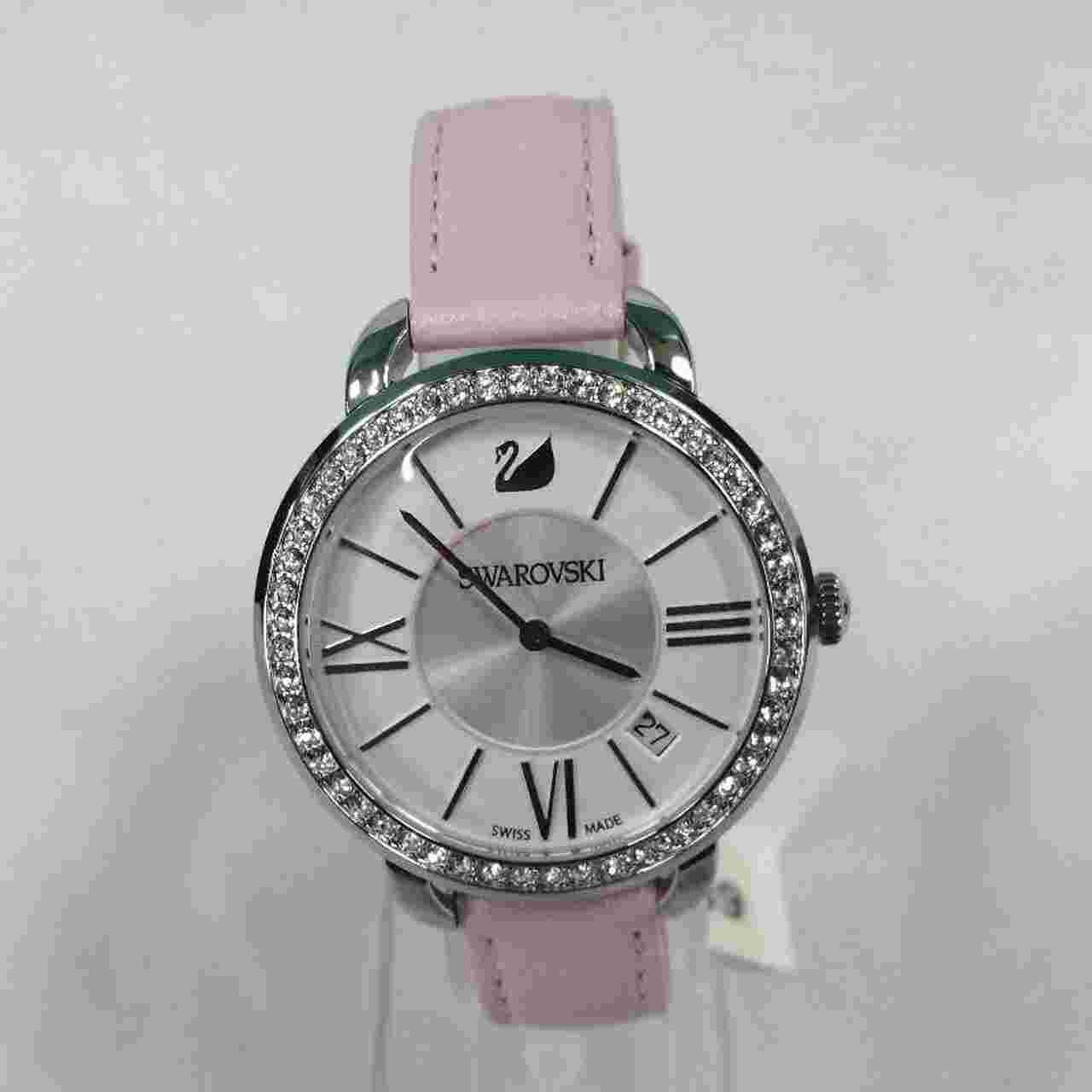 Swarovski Wrist Watch Aila Day Rose Quartz Analog Used From Japan Seller