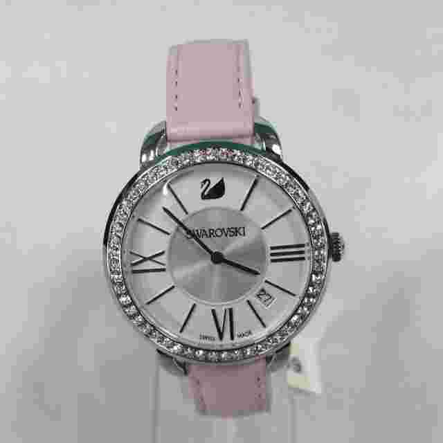 Swarovski Wrist Watch Aila Day Rose Quartz Analog Used From Japan Seller