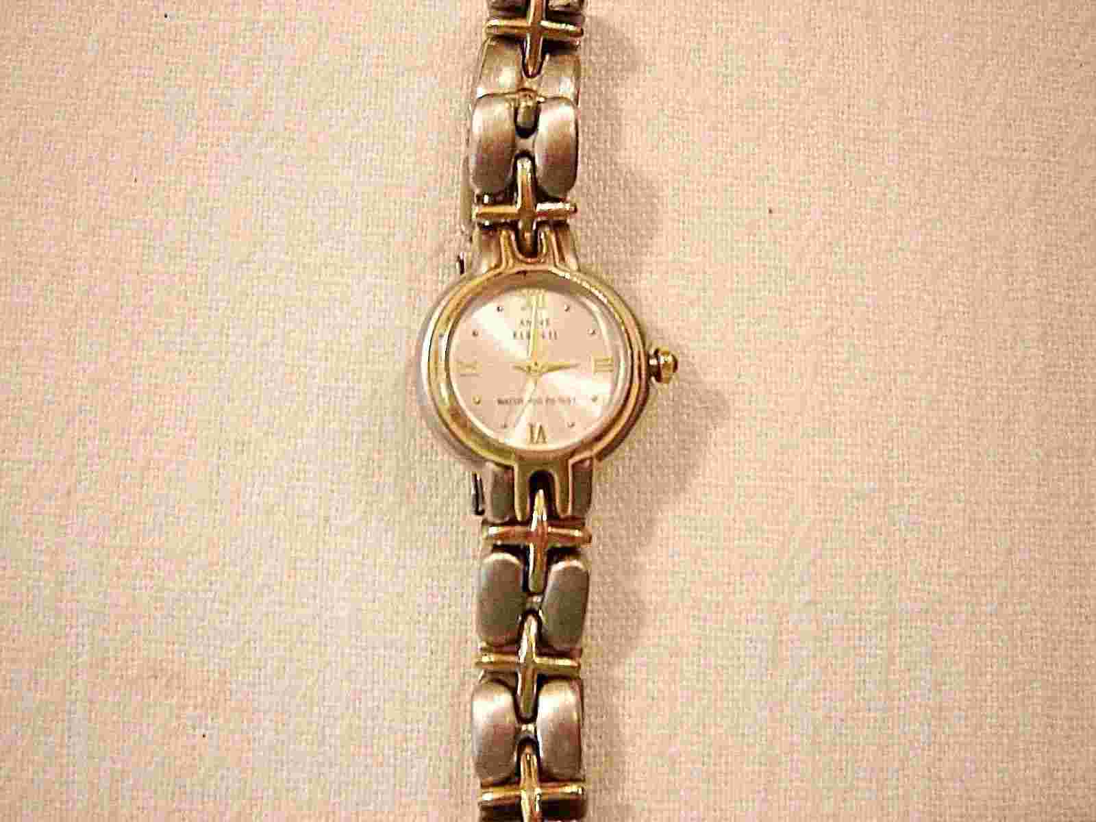 ANNE KLEIN II DUAL TONE WR  WATCH - WR 100FT-   #17-0649