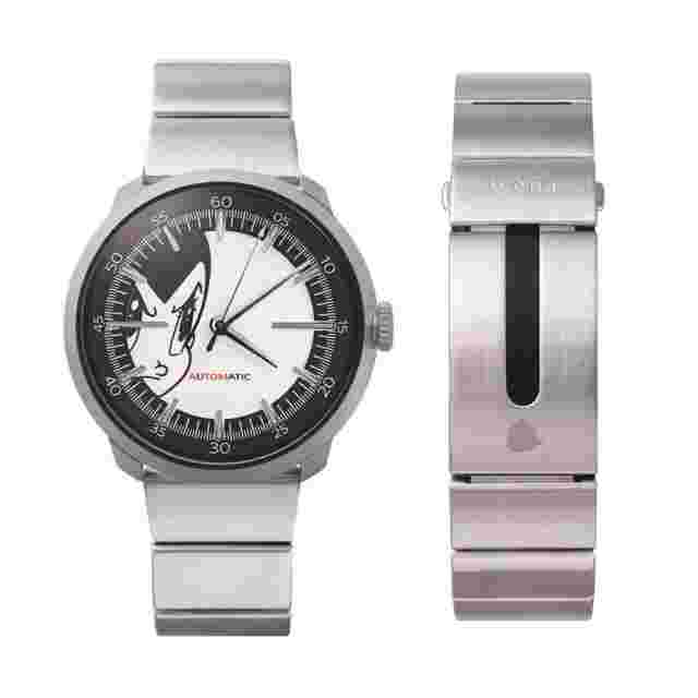 Sony Wena Wrist Three Hands Mechanical Silver Atom Edition Wnw-sb12a/s Astro Boy