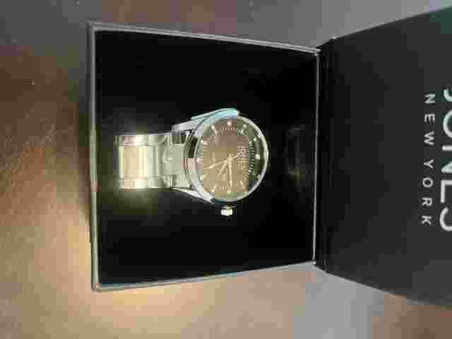 Jones New York Alexander Watch New with Box  - Stainless Steel