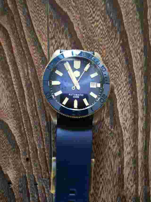 san Martin Limited edition Retro Bronze Watches ETA 2824  Automatic Diving Watch
