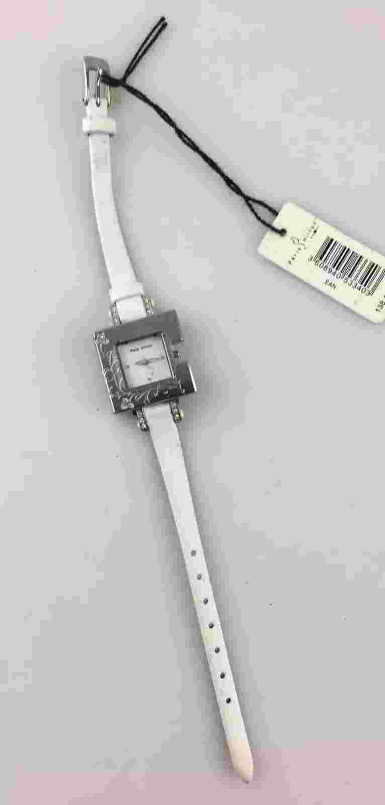 Paris Hilton Women's Quartz Watch Square Shape New Works No Crown Stem