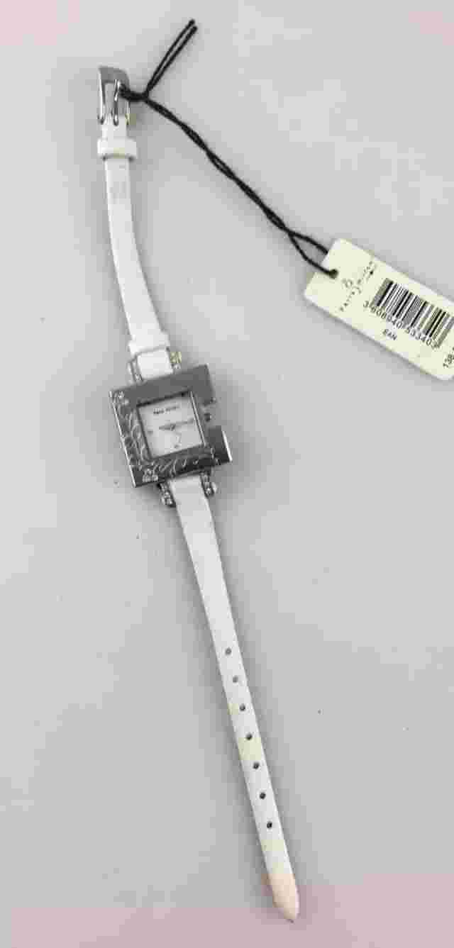 Paris Hilton Women's Quartz Watch Square Shape New Works No Crown Stem