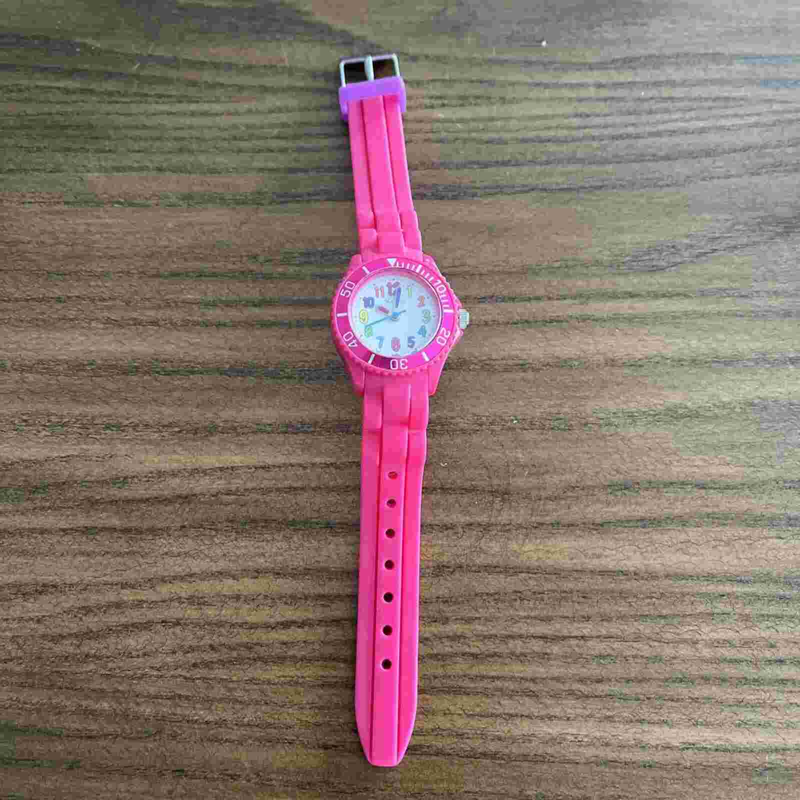 Tikkers TK0041 Girls Purple Time Teacher Butterfly Watch