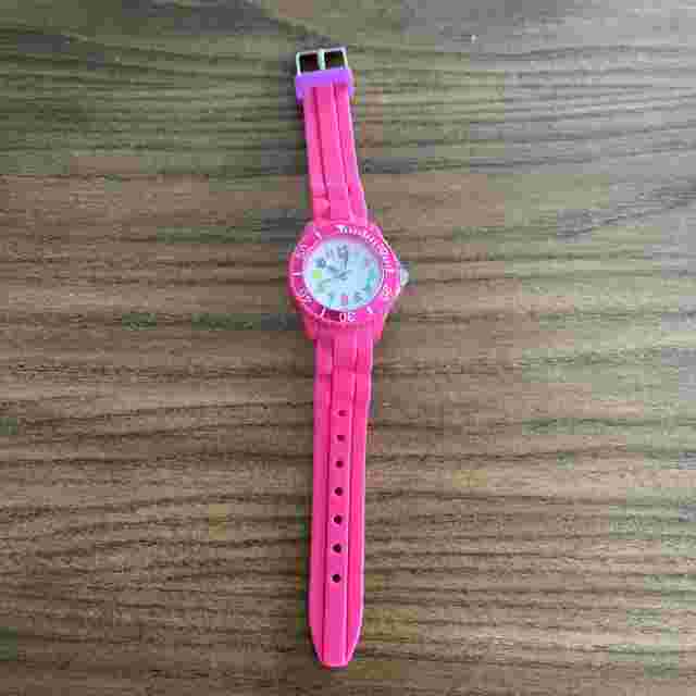 Tikkers TK0041 Girls Purple Time Teacher Butterfly Watch