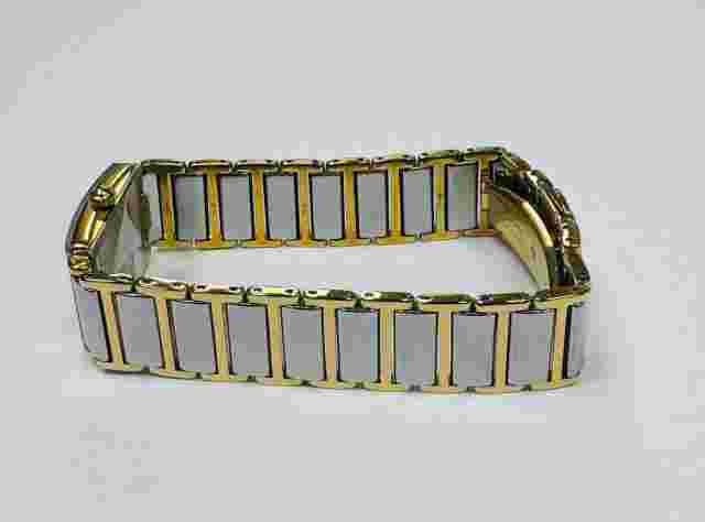 Rado DiaStar 153.0283.3N 18mm Ceramic Silver Band Black Dial Women's Watch