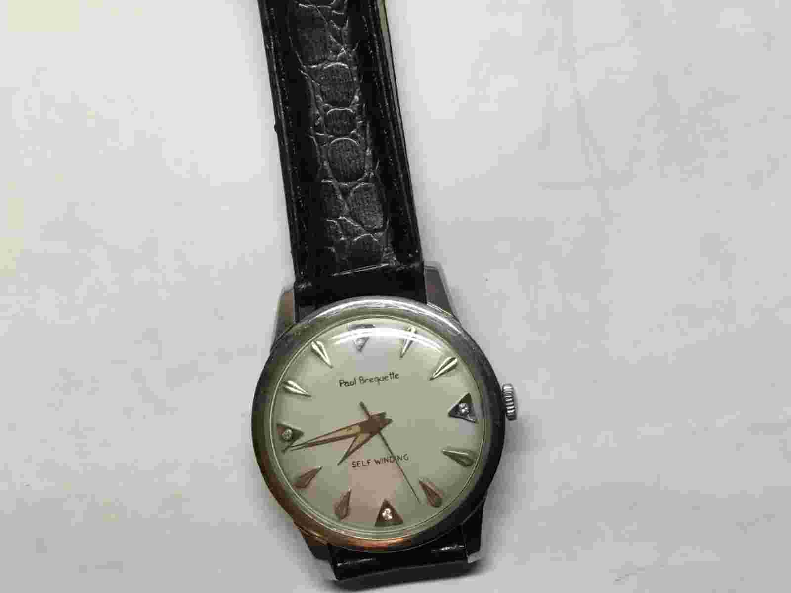 PAUL BREGUETTE AUTOMATIC WATCH STAINLESS STEEL  AS 1624