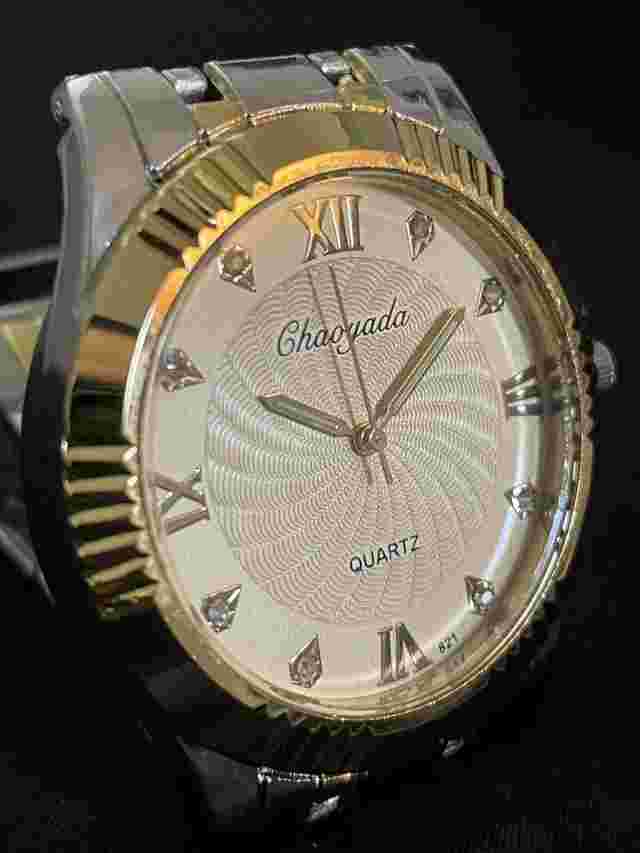 Mens Fashion Sport Wristwatch Classic Two Tone Rosra Casual Quartz Lot