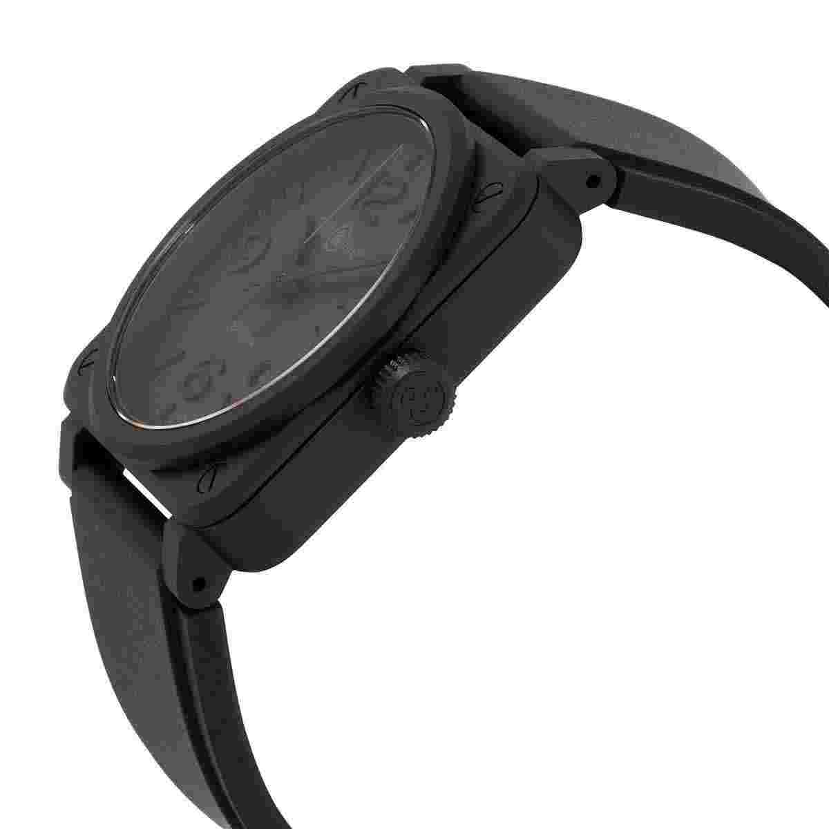 Bell and Ross BR 03 Phantom Automatic Black Dial Men's Watch BR03A-PH-CE/SRB