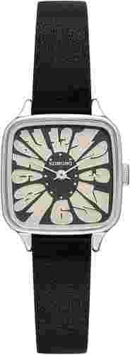 KOMONO Watch KOM-W4296 KATE Flower Double Silver 2way with belt