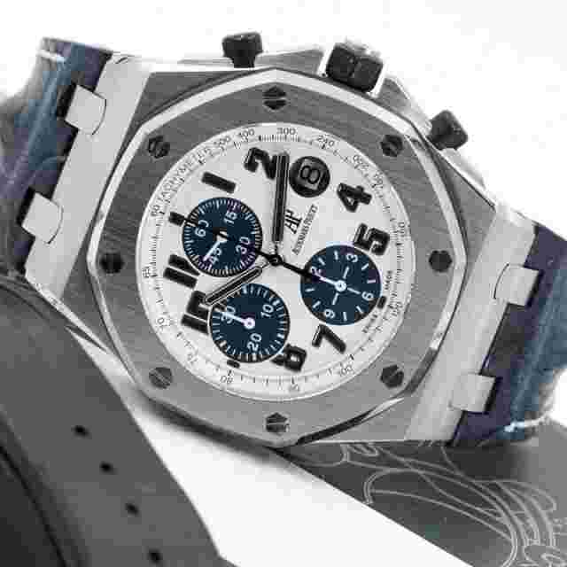 Audemars Piguet 26170 Royal Oak Offshore Chronograph Navy 42mm '09 Papers Only