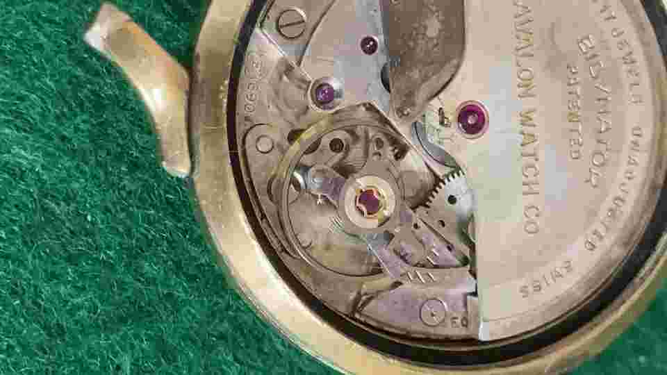 Avalon Bidynator Men's Automatic Mechanical Wrist Watch 17 Jewel (No Back)