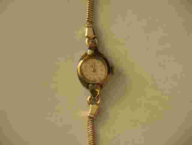 Paul Breguette women wristwatch Incabloc Swiss mechanical 10k gold filled WORKS