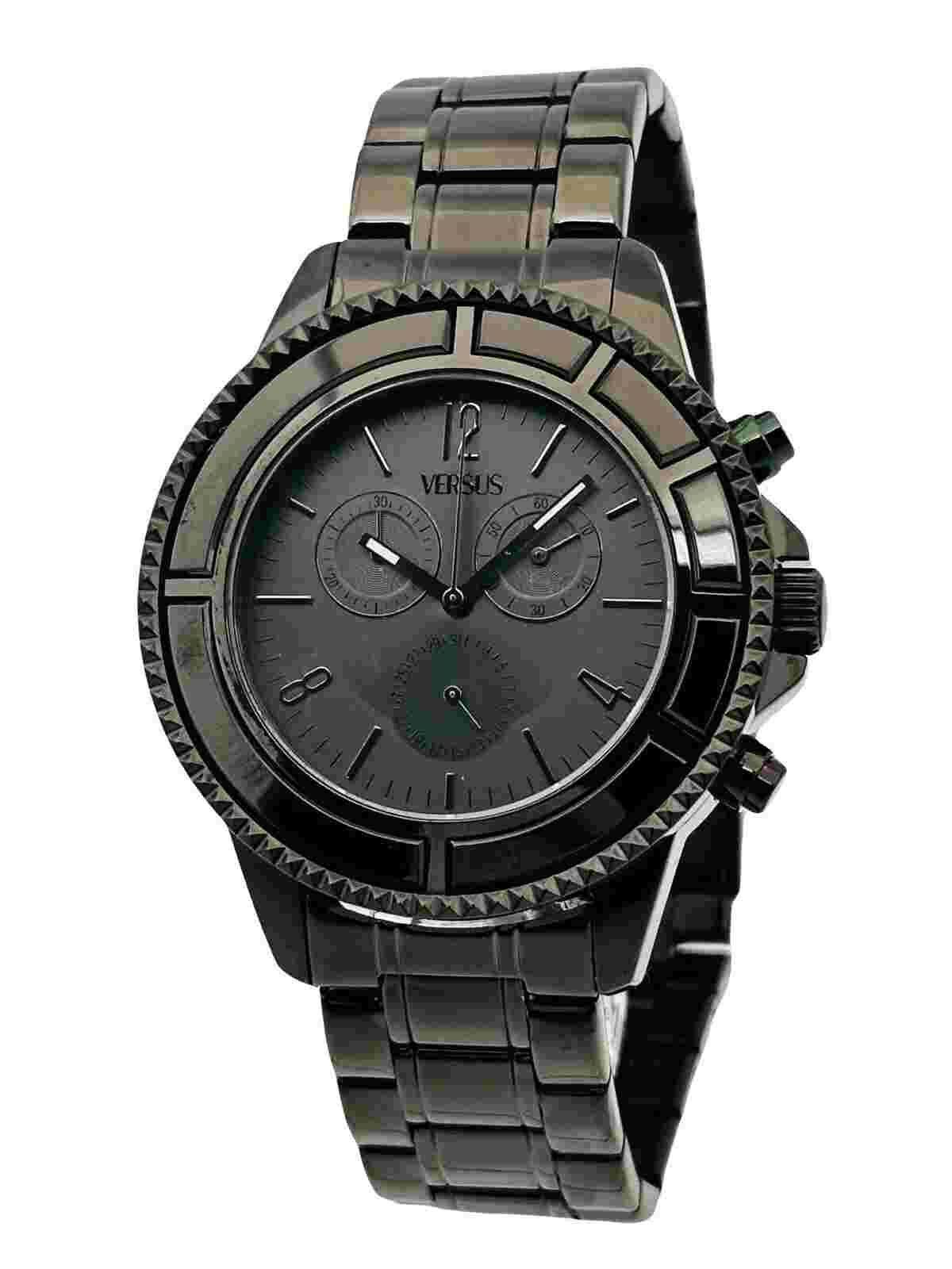 Versus by Versace SGN040013 Tokyo Black Dial  Black Ion-plated Stainless Watch