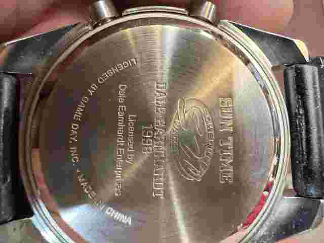 Vintage  DALE EARNHARDT SR 1998 SCHEDULE WATCH