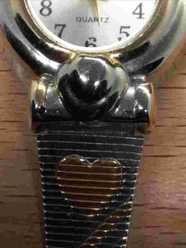 Advance Ladies Quartz Watch 6.75” Two Tone Band 19.5mm Case