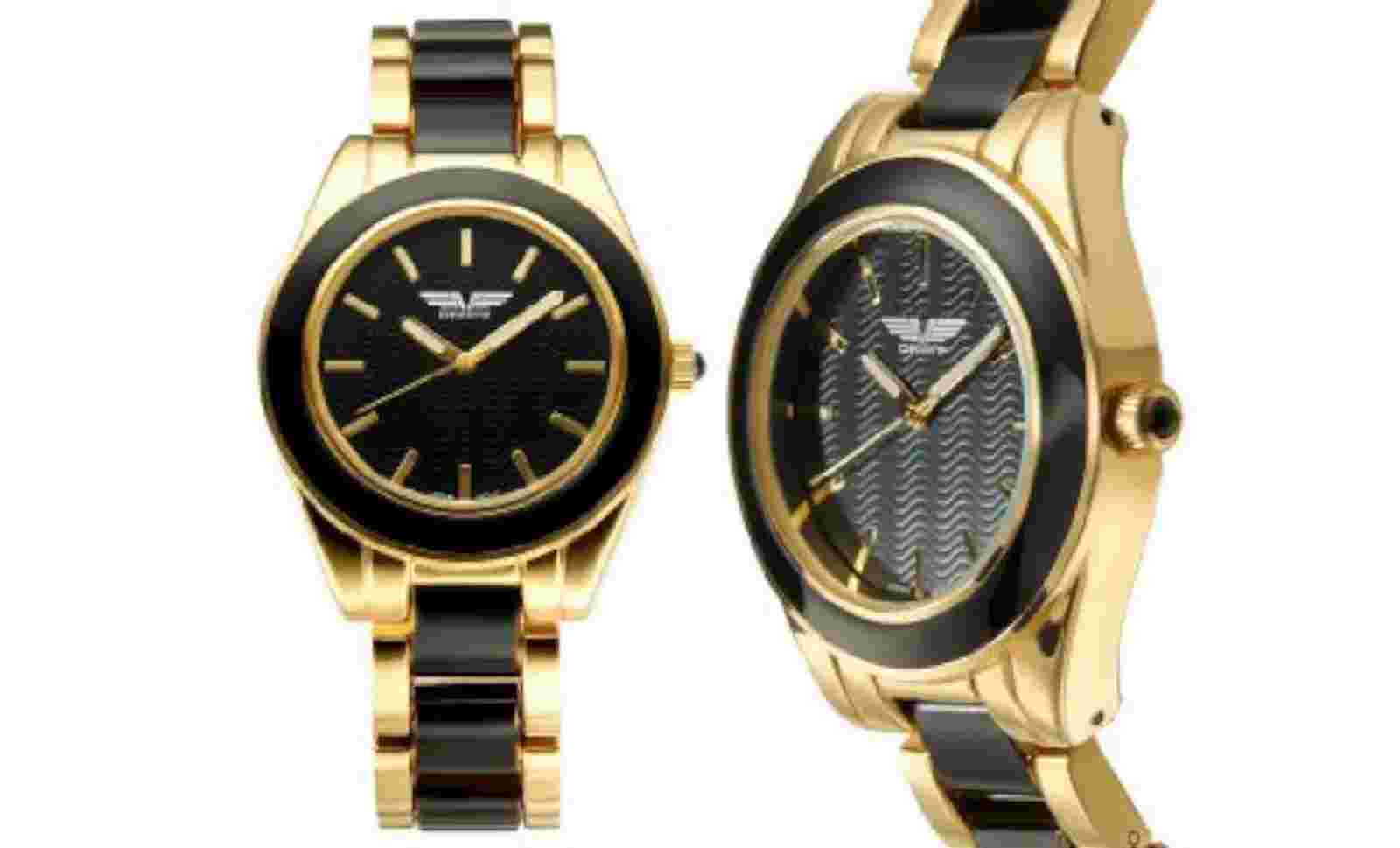 NEW Deporte 9405 Women's Kemora Series Black/Gold Classy Or Casual Ladies Watch