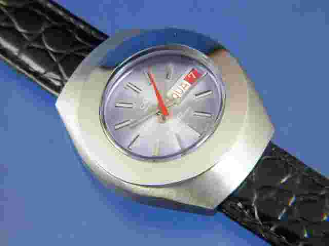 Capri Automatic Gents Watch Vintage Circa 1970S NOS - Ronda 21 Jewel Cal 1239-21