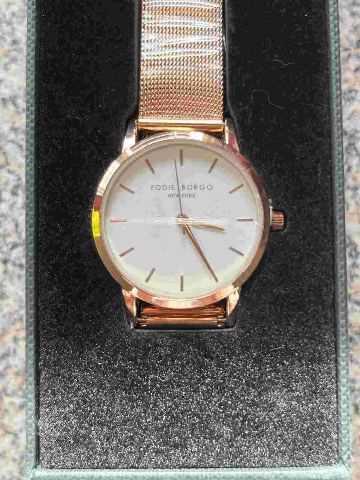 Eddie Borgo Watch For Women Mesh Rose Gold - (New In Box)