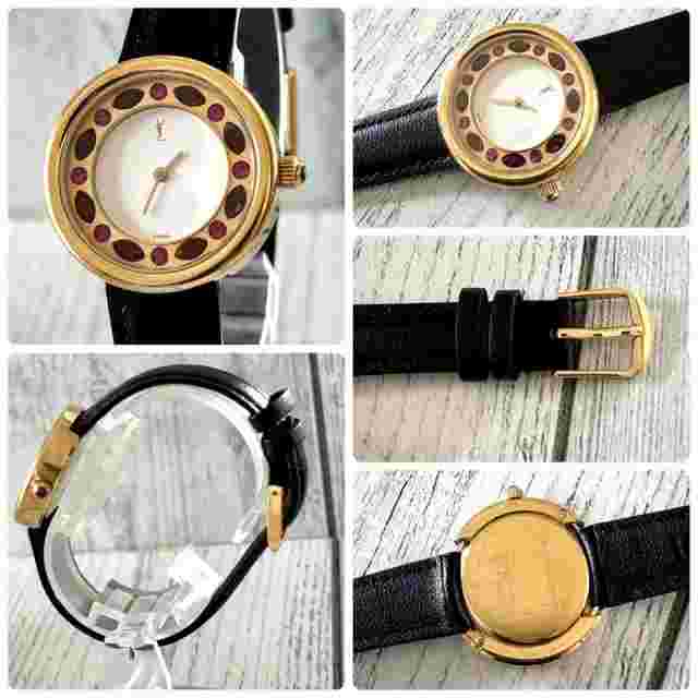 Yves Saint Laurent Bijou Round Pink Watch - Genuine, Working Condition