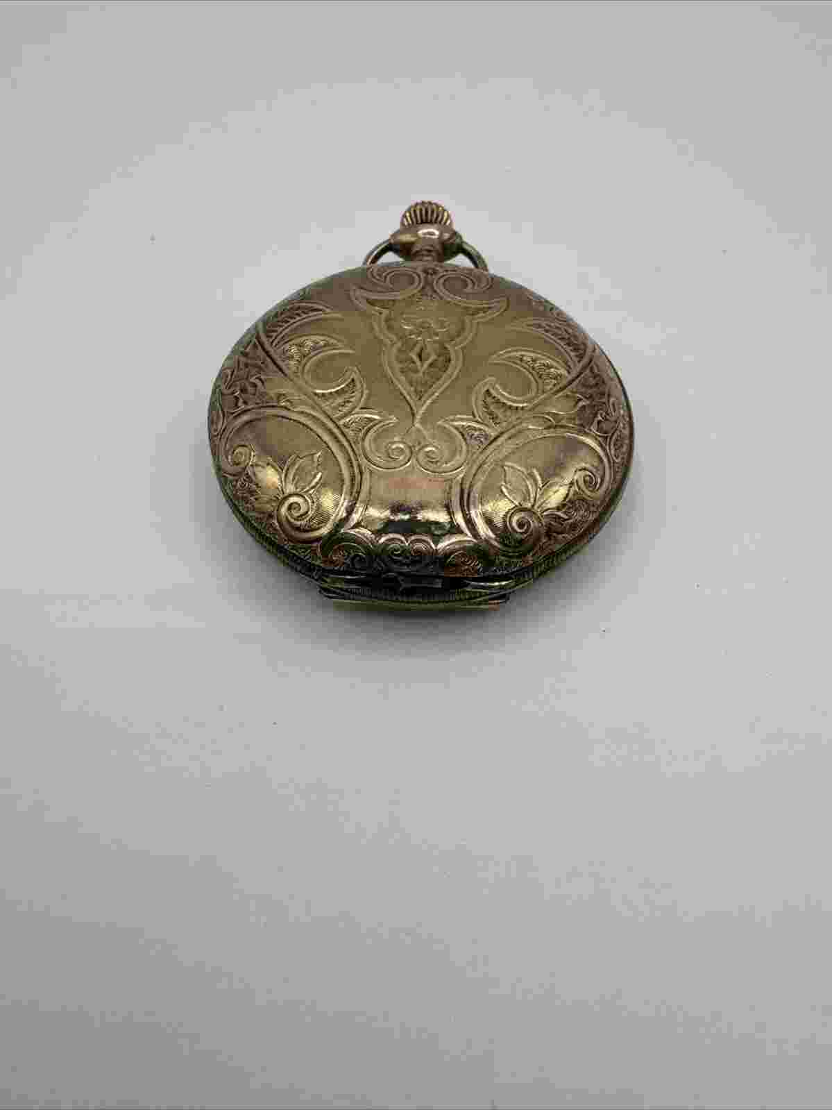 Waltham 1907 Grade J Model 1890 7j - 6s Hunting Pocket Watch