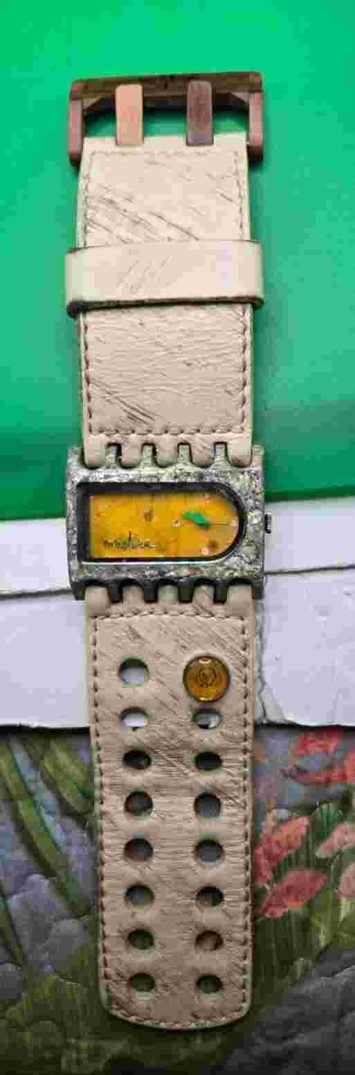 Unisex OVERSIZED WOODEN Watch MISTURA