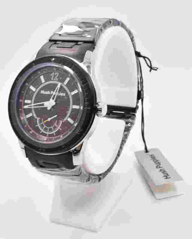 Hush Puppies Men&apos S Brown Dial Stainless Steel Watch