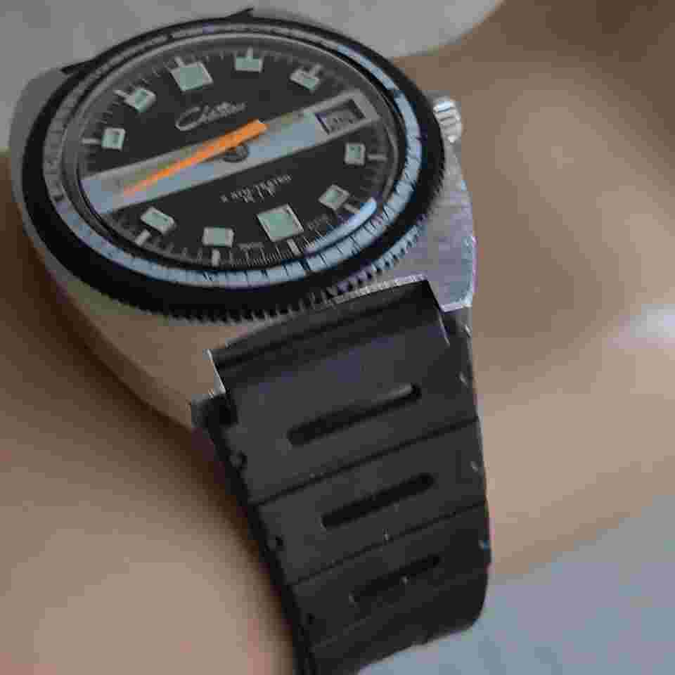 Vintage Chateau by E.GLUCK Men's manual winding watch swiss made 1970s