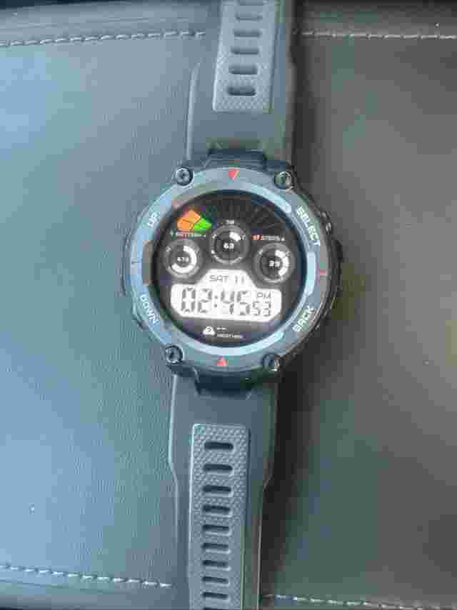 Amazfit T-Rex Pro Watch (Steel Blue)