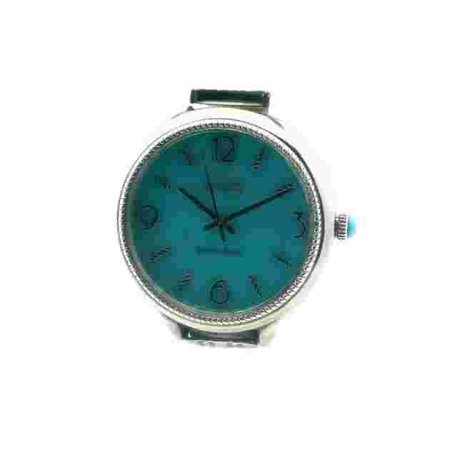 Ecclissi 33820 Stainless Steel Turquoise Mosaic Quartz Watch