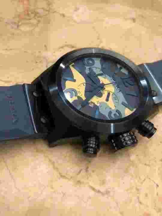 brera Orologi AC12 Stainless Steel 100m Water Resistant Men's Analog Watch