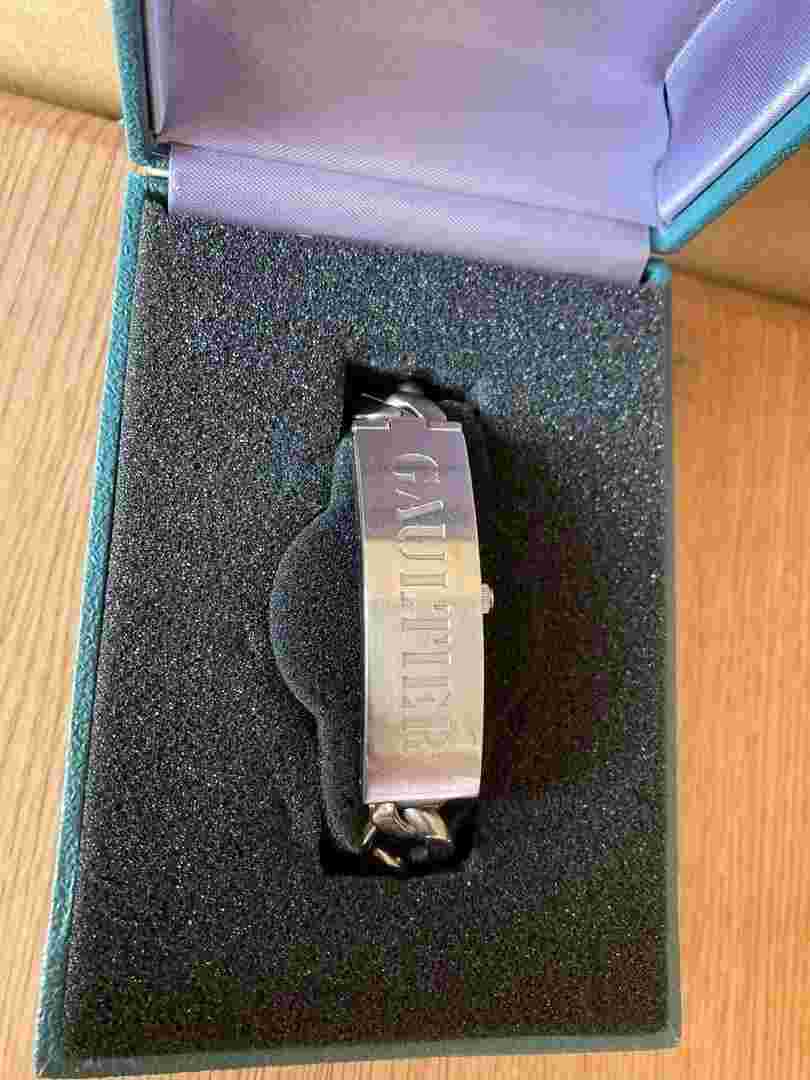 Jean Paul Gaultier bracelet watch in good condition with box kawaii from japan