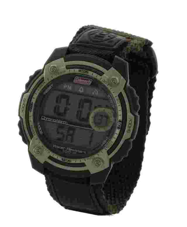 Coleman Men's 40672 Digital Dual Time Sport Watch water resistant new in box