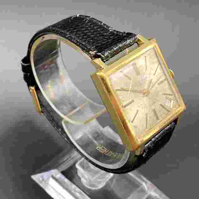 Vintage Clebar Date 17 Jewels Incabloc Watch Mechanical Swiss Plaque G 10