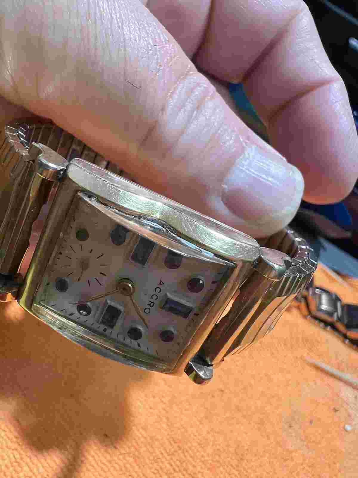 Ladies Accro With Stones Watch