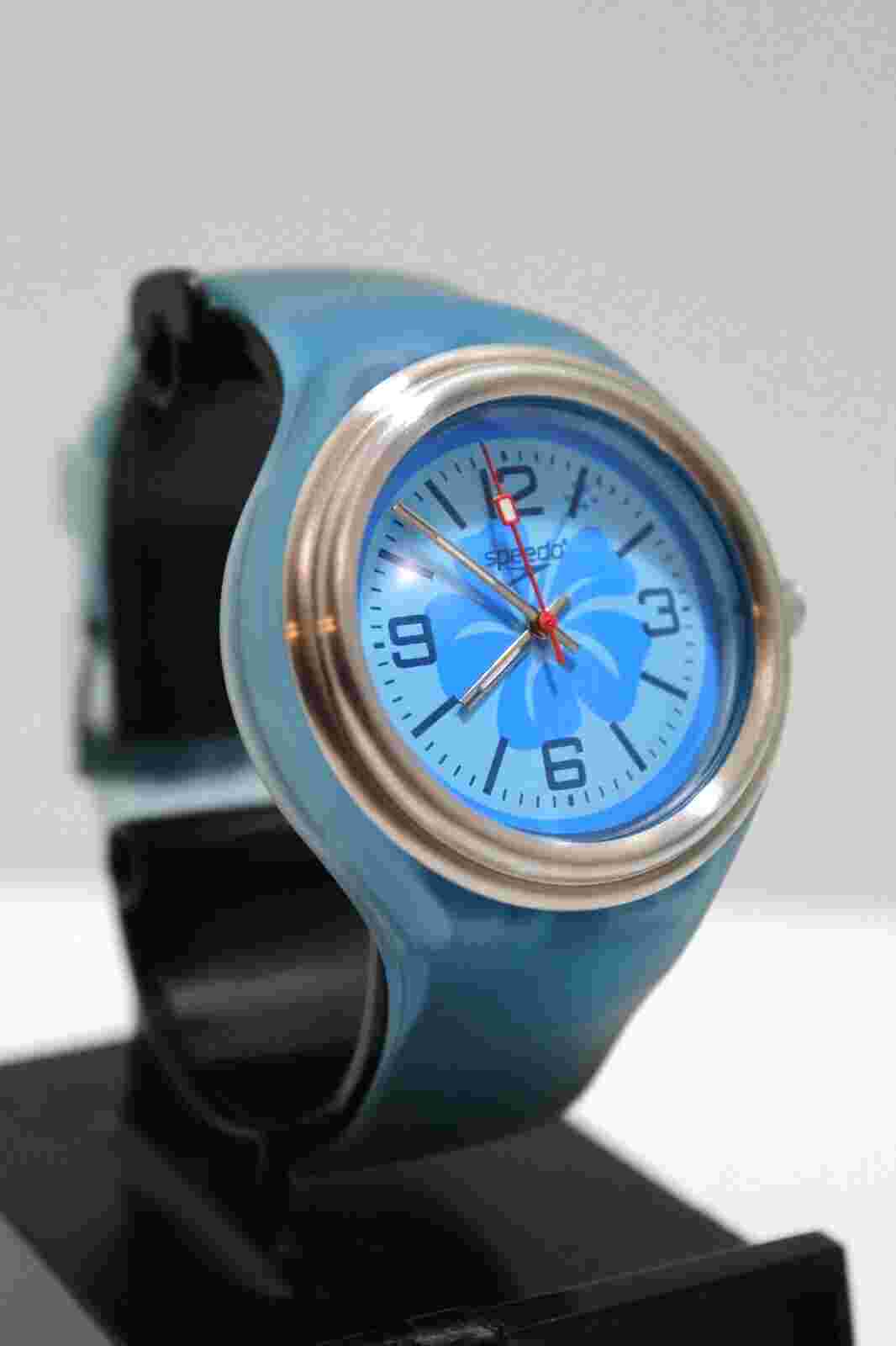 Speedo Analog Watch - Transparent Blue/Aqua