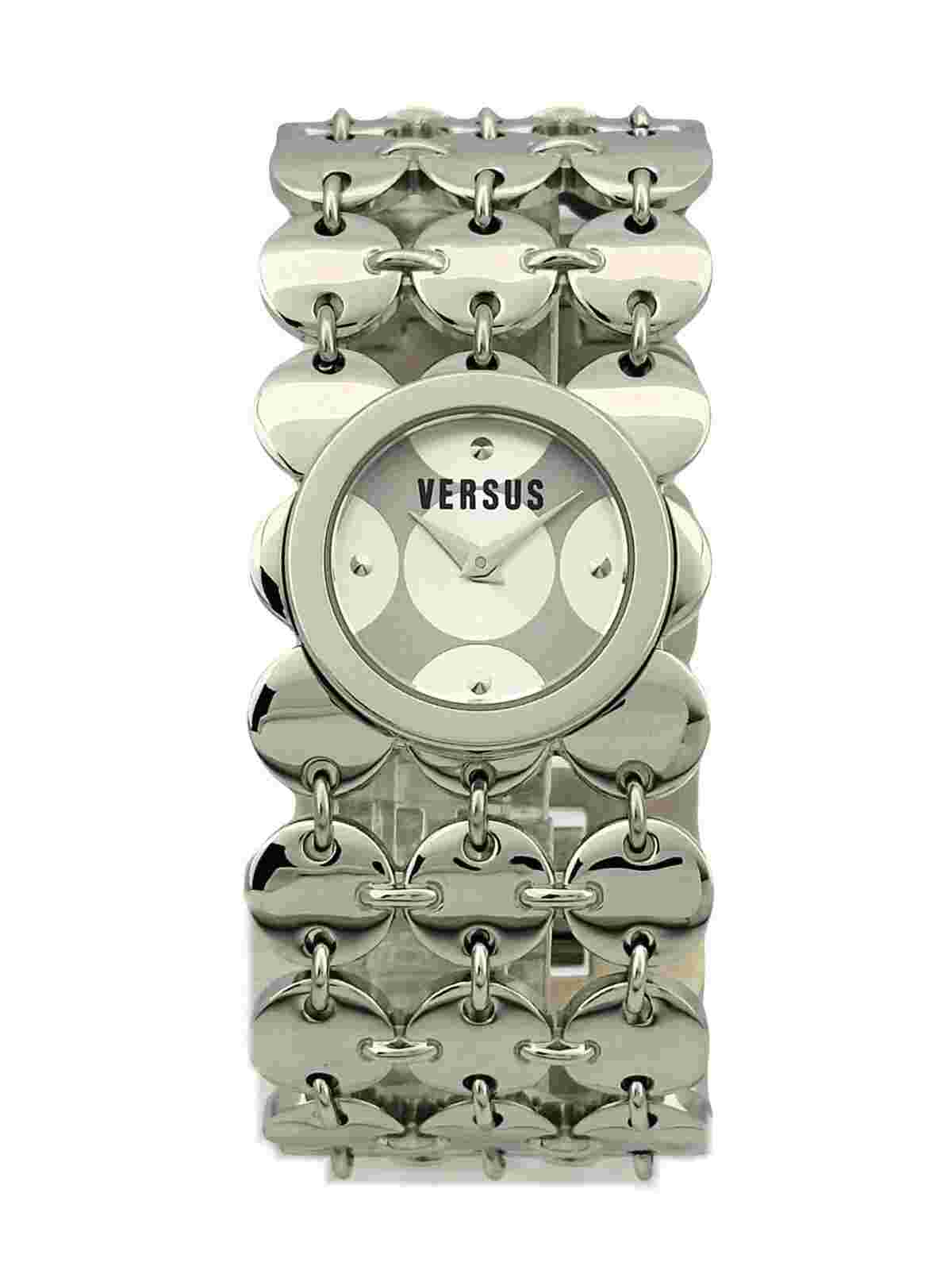 Versus by Versace 3C69300000 Ladies Silver Dial Stainless Steel Bracelet Watch