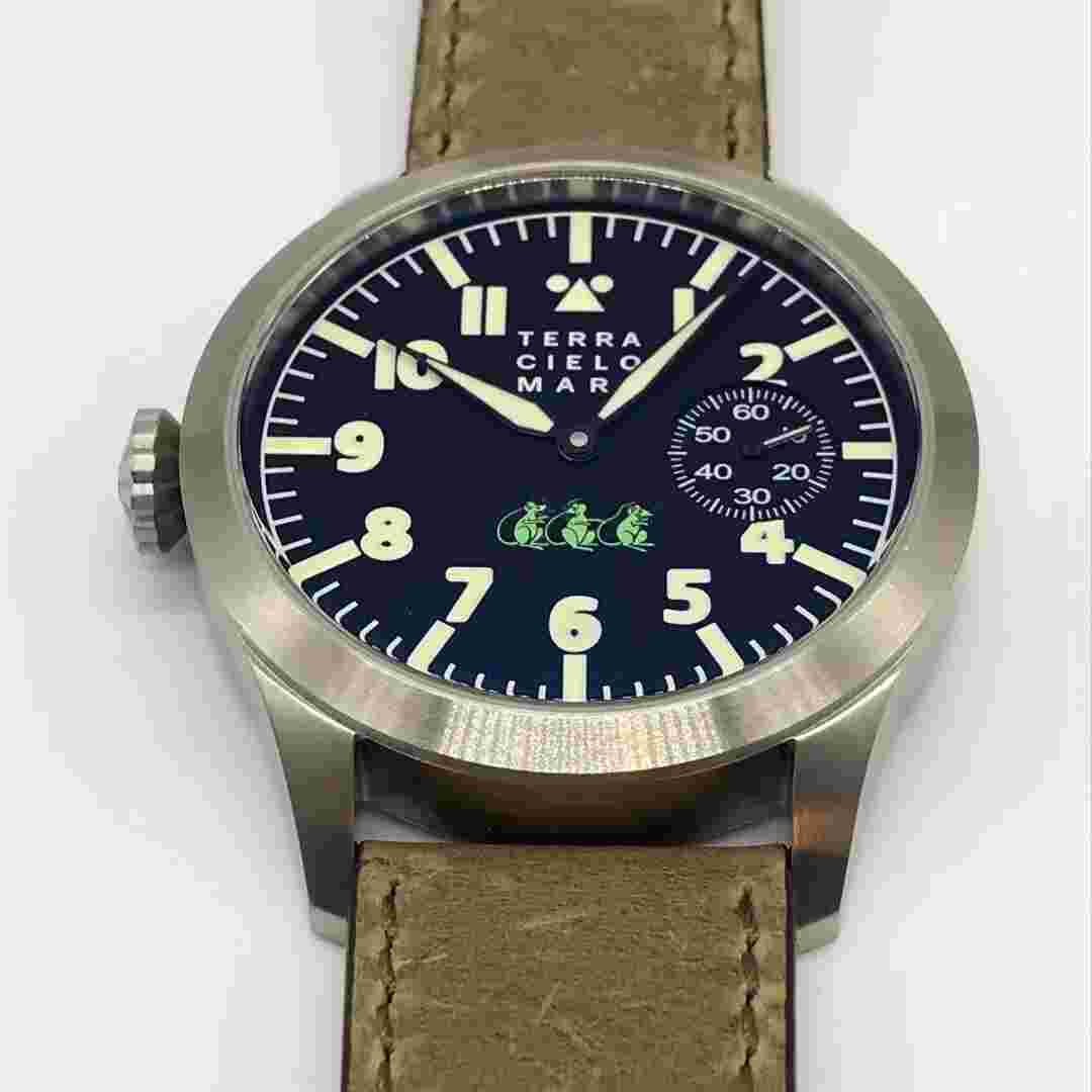 TERRA CIELO MARE CIELO MANCINO TC7004AC3PA Pilot Hand Wrap Tested From Japan