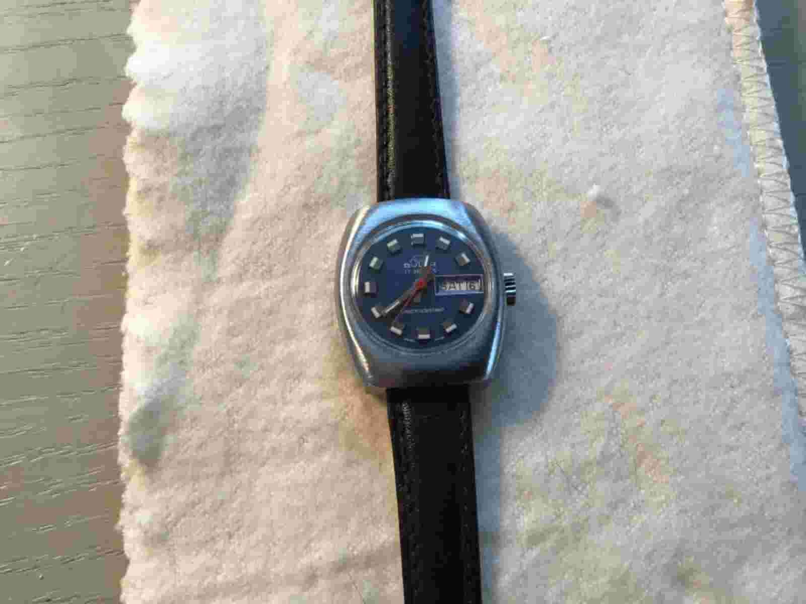 BULER LADIES WATCH MANUAL WINDING 17 jewel movement