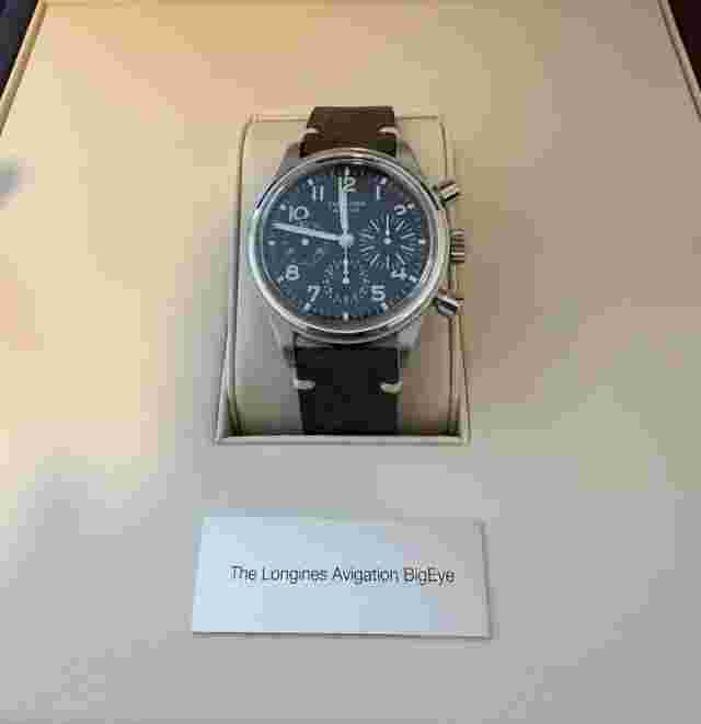 Longines Heritage Men's Black Watch - L2.816.4.53.2