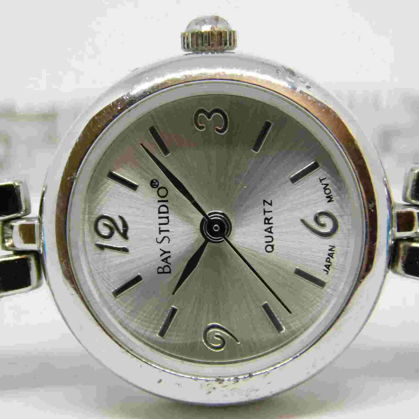 Bay Studio Advance WS50722W Turquoise Inlay Women's Watch Sz. 7 1/4" New Battery