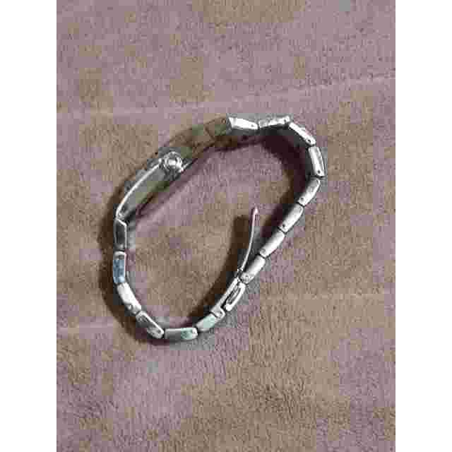 Azzaro Visit Mens Watch w/ Date Bracelet Band Silver Colored Face Needs Battery