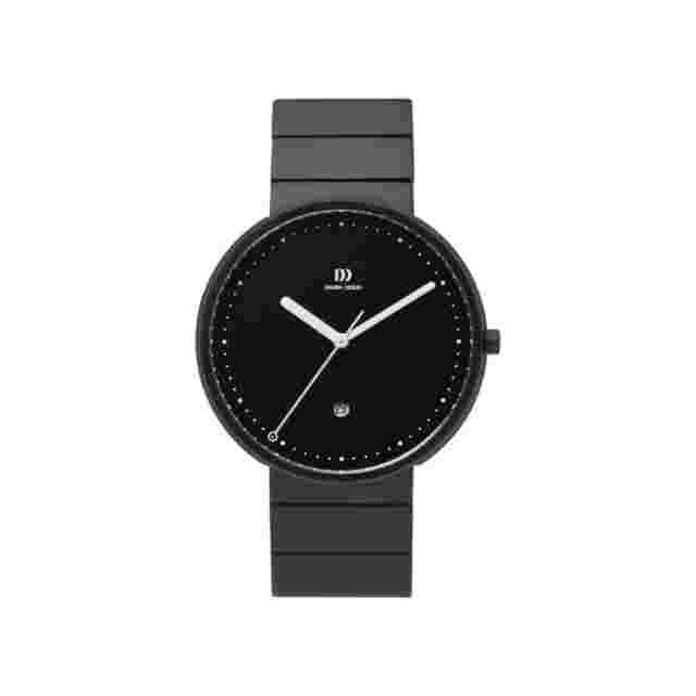 Danish Design IQ66Q723 40mm Black Dial Stainless Steel Quartz Classic Mens Watch